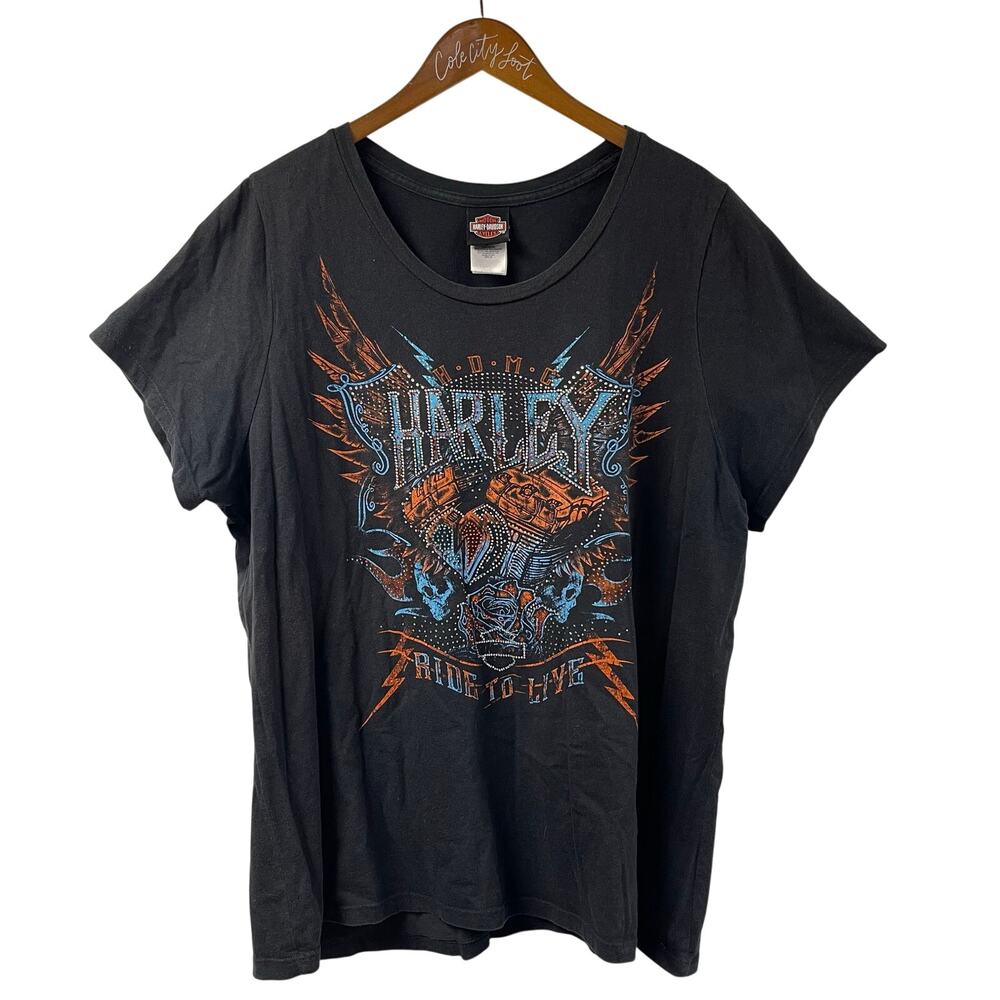 HDMC Bling Top 2X Waukon Iowa Harley Davidson Motorcycles